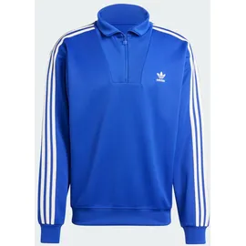 adidas SWEATSHIRT MIT REIßVERSCHLUSS FUNNELNECK TT - Blau - S