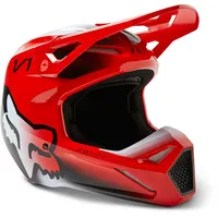 Fox Racing V1 Toxsyk Offroad-helm Junior - Flourescent Red