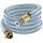 POPPSTAR Saugschlauch 1 4m (ID 25mm, AD 33mm, 4mm Wandstärke), Edelstahlsaugkorb mit Rückschlagventil, Überwurfmutter ID 1 1/4" (41,9mm), Reduzierstück AD 1" (33,3mm)