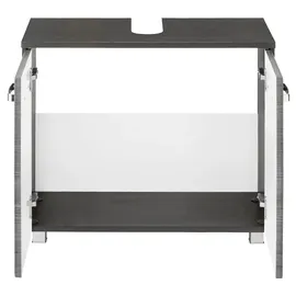 WELLTIME Waschbeckenunterschrank Ravenna 60 x 59 cm Grau