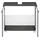 WELLTIME Waschbeckenunterschrank Ravenna 60 x 59 cm Grau