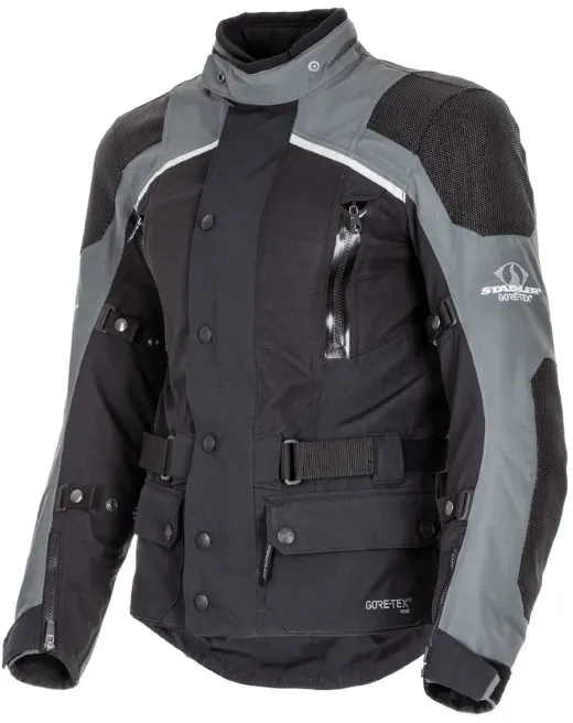 Stadler 4All Pro Gtx Gore Tex Textiljacke Schwarz/Grau 27