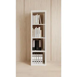 CARRYHOME Raumteiler Style, Weiß, 41x147x38 cm, Made in EU, Beimöbel erhältlich, Wohnzimmer, Raumteiler & Paravents, Raumteiler