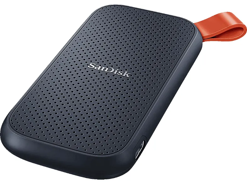 SANDISK Portable - USB 3.2 Gen 2 Festplatte, 1 TB SSD, extern, Schwarz