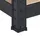 SCHULTE Regalwelt Schwerlastregal MDF 180x180x40 cm schwarz 4 Böden