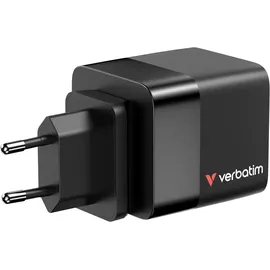 Verbatim Gan 65W 2xUSB-C PD,1xUSB-A, retrac. Cable 32217