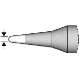 JBC Tools C245945 Lötspitze Rundform, abgeschrägt Spitzen-Größe 2.2 mm Inhalt 1 St.