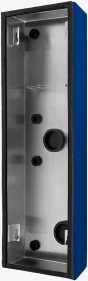 DoorBird D2102KV Aufputz Montagerückgehäuse Ultramarinblau, Edelstahl, pulverbeschichtet, seidenmatt