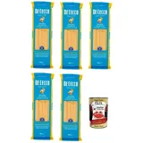 De Cecco Bucatini Piccoli N.14 100% Italienisch Pasta Nudeln 5x 500g+Polpa 400g