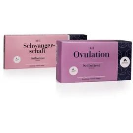 aspilos Kinderwunsch Selbsttest Bundle (Ovulationstest & Schwangerschaftstest) 2 St