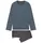 HOM Pyjama Aloys Long Sleepwear Grau L