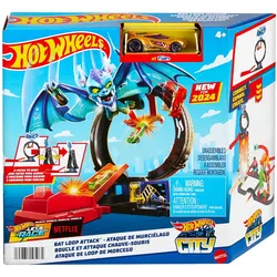 Hot Wheels City Nemesis Bat vs Tire Shop