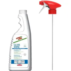Blanc HYGIENIC Neutraler Reiniger für Glas & Plexiglas, ECOLABEL, 6 x 750 ml Flasche, pH-neutral, materialschonend, sehr ergiebig