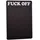 Mister Tee Fuck Off Desk Pad Schwarz