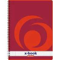 Herlitz Collegeblock x.book kariert DIN A4 Innenrand, 1 Block