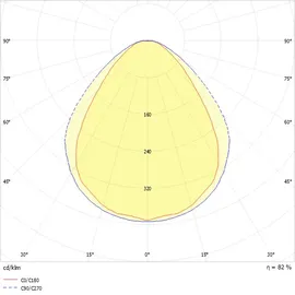 RIDI Homelight LED-Einbauleuchte ESHL-L 480/ #0850175