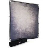 Manfrotto Lastolite by Manfrotto EzyFrame Vintage Hintergrund, 2 x 2,3 m, Rauch