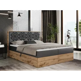 MKS Nessi 180 x 200 cm H3 Dunkelgrau