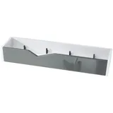 Vladon Garderobenpaneel, Grau, 83.5x12.5x21 cm, Garderobe, Garderobenpaneele, Garderobenpaneele