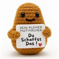 Positiver Mutmacher© | Süße Kleinigkeit & Lustiger Sorgenfresser | Geschenke für Frauen, Männer, Kinder, Mädchen, Junge | Wichtelgeschenk & Adventskalender| Geschenk für Kollegen & Beste Freundinnen