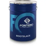 Bootslack Bootsfarbe Schiffslack Yachtlack Lack für Holz Parkettlack Treppenlack Gartenmöbellack - Rotbraun 2,5L