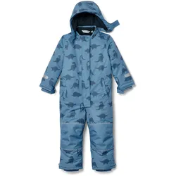 Tchibo - Kinder-Schneeanzug - Baby - Gr. 74/80 - dunkelblau/print