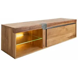 Massivmoebel24 - Tv-board Wildeiche / Zerreiche 180x48x50 Natur Geölt New Amsterdam 02