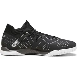PUMA Herren Fussball-Hallenschuhe FUTURE MATCH IT, PUMA BLACK-PUMA SILVER, 40