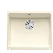 Blanco Subline 500-U magnolia glänzend + Handbetätigung + InFino