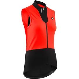 Assos Dyora R 2/3 Weste dunkelrot schwarz Damen - M