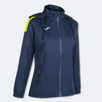Joma Trivor Regenjacke, Marineblau, Neongelb, L