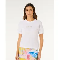 Rip Curl Hayley O Fitted Tee Weiß S