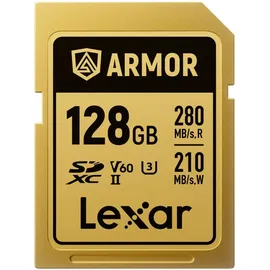 Lexar ARMOR Gold Series UHS-II 128GB V60| Preis nach Code NIKOLAUS
