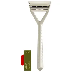 Leaf Shave Leaf Razor Silver