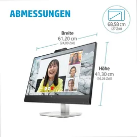HP E27m G4 27" schwarz, silber