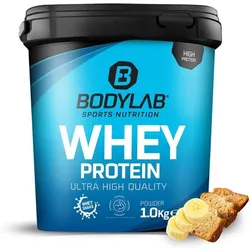 Bodylab24 Whey Protein Pulver, Bananenbrot