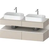 Duravit Waschtischunterschrank wandhängend „Qatego“ 140 × 60 × 55 cm