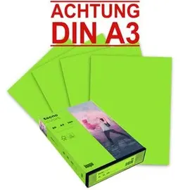 Inapa tecno colors A3 80 g/m2 500 Blatt intensivgrün