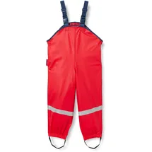 Playshoes Fleece-Trägerhose in rot, 128