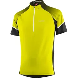 LÖFFLER Herren Trikot M BIKE SHIRT HZ LEAVES TOUR, LEMON, 52
