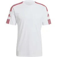 Adidas Herren T-Shirt Squadra 21 Jersey, White / Team Power Red, L