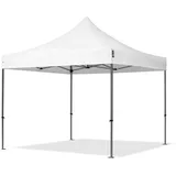 TOOLPORT Premium Faltpavillon 3 x 3 m weiß 582534