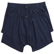 Jp1880 Boxershorts unifarben blau XXL 2er Pack