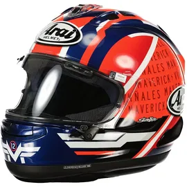 Arai Helmet Rx-7v Evo Maverick Rot/Dunkelblau/Schwarz/Weiß L