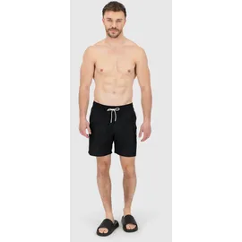 Sergio Tacchini Badeshorts POSITANO SWIMSHORT Schwarz M