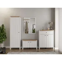 Home Affaire Bedford Sitzbank 231 x 40 x 191 cm Weiß