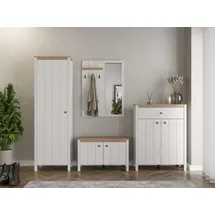 Home Affaire Bedford Sitzbank 231 x 40 x 191 cm Weiß
