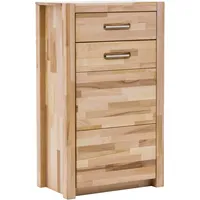 MCA living Fenja Garderobenschrank 66 x 40 x 112 braun