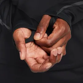 Nike Academy Winter Warrior Therma-Fit 1/2-Zip Global Football Herren Sweatshirt, schwarz - US: XL