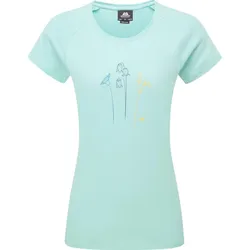Mountain Equipment Mountain Flower Wmn's Tee aqua (Me-01937) 12